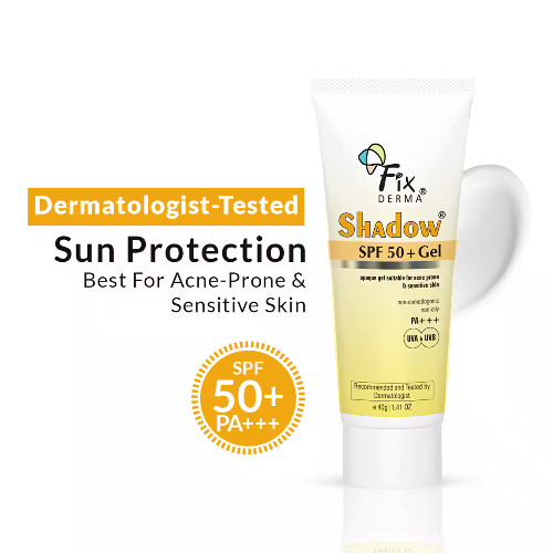 fix shadow spf 50 gel