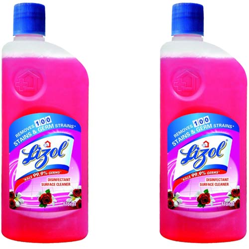 Lizol Disinfectant Surface Cleaner Floral Combo Pack